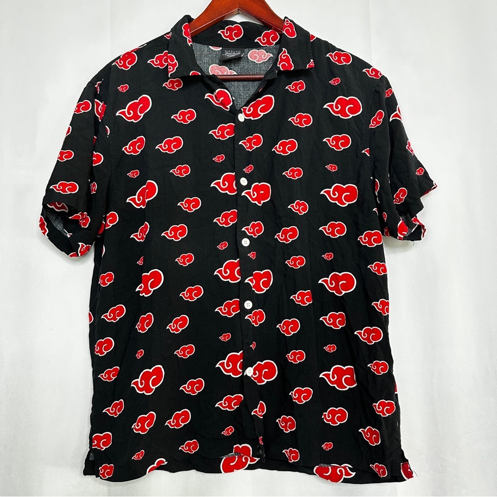 Naruto Akatsuki Button-Down Shirt